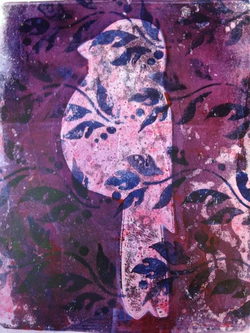 Printmaking Mono Prints (Geli Plate Prints) Workshop - Image 3