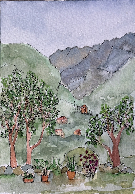 France 5x7 Watercolor Collection - Image 5