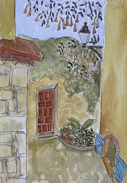 France 5x7 Watercolor Collection