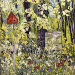 Bee Hive in Garden- Oil